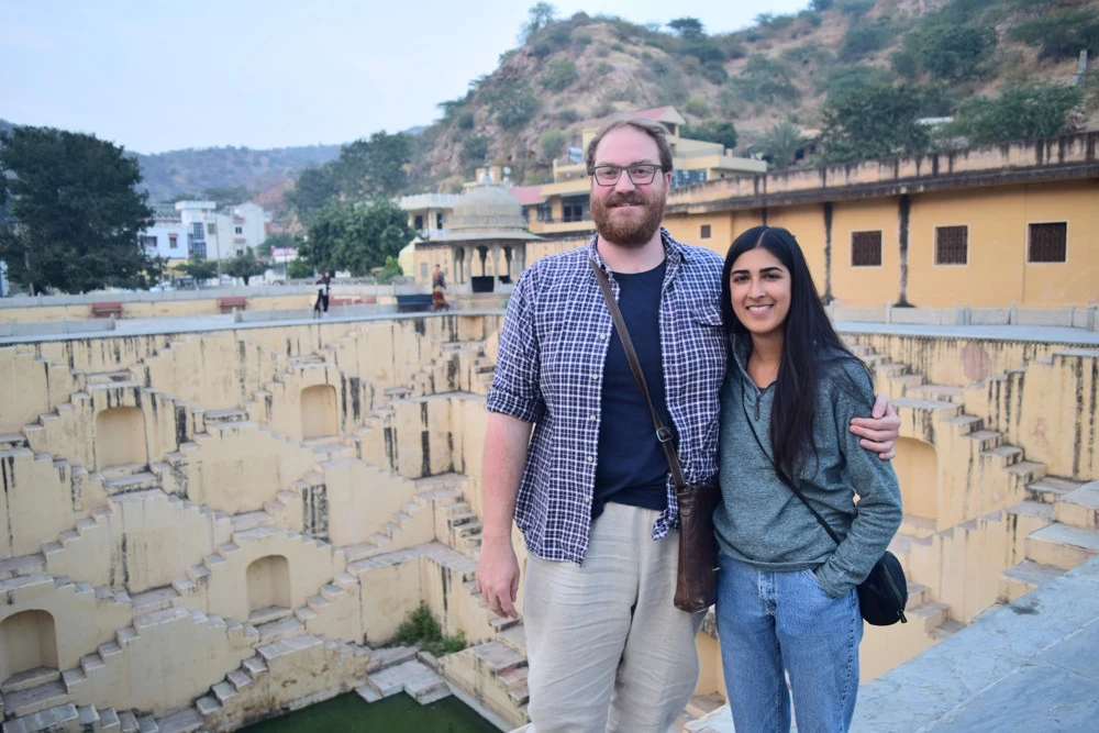 panna mina stepwell jaipur with varsha